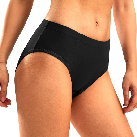 Women's 4D Padded Underwear Cycling Bicycle Riding Briefs | Size Large | Black - Picture 2 of 6